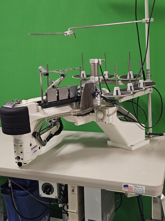 Kansai NFS-6604-QMH 4-Needle 6-thread Feed Arm Flatlock