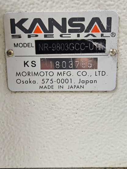 Kansai NR-9803 3-Needle Cover Stitch Full Automatic