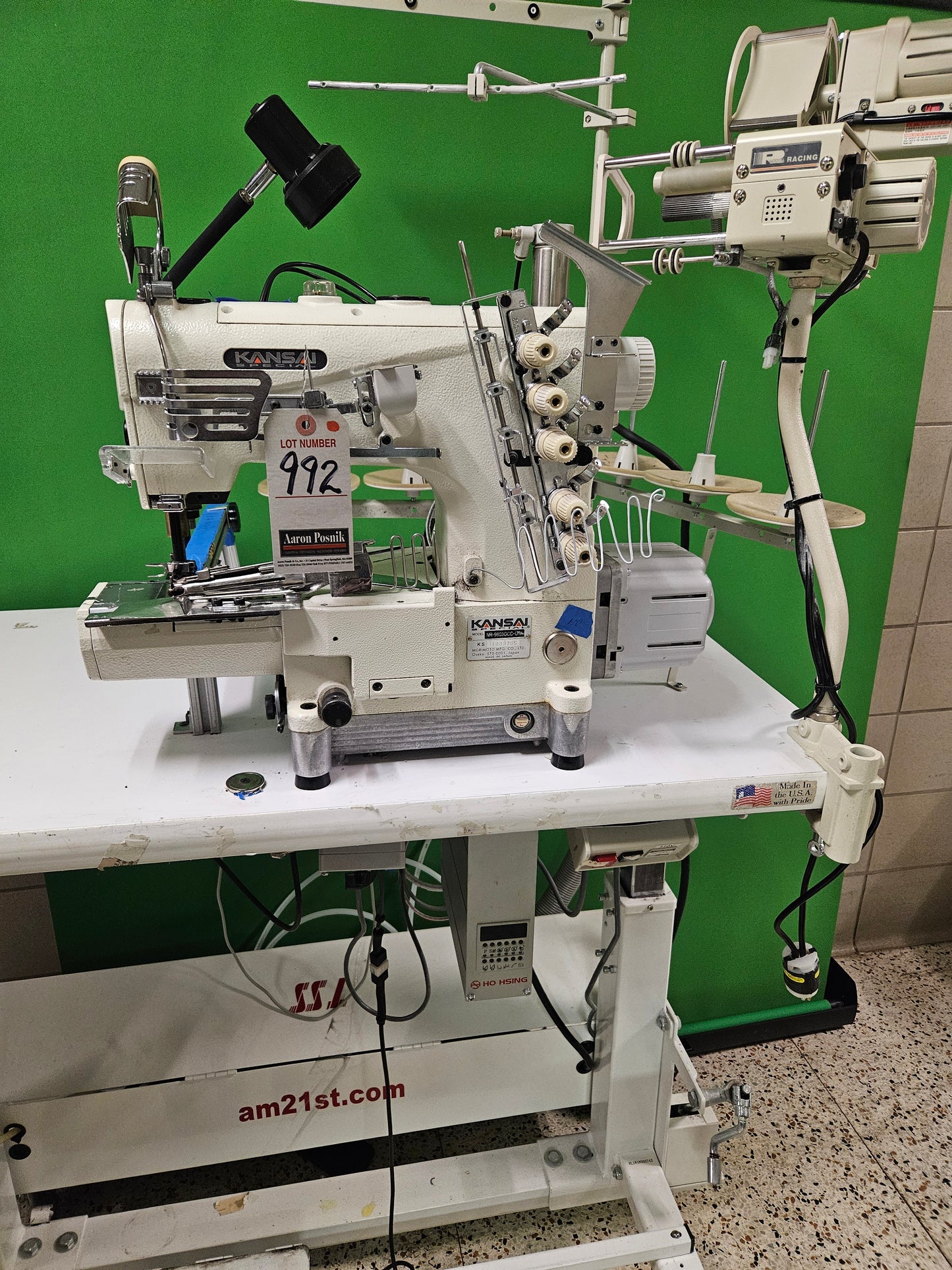 Kansai NR-9803 3-Needle Cover Stitch Full Automatic