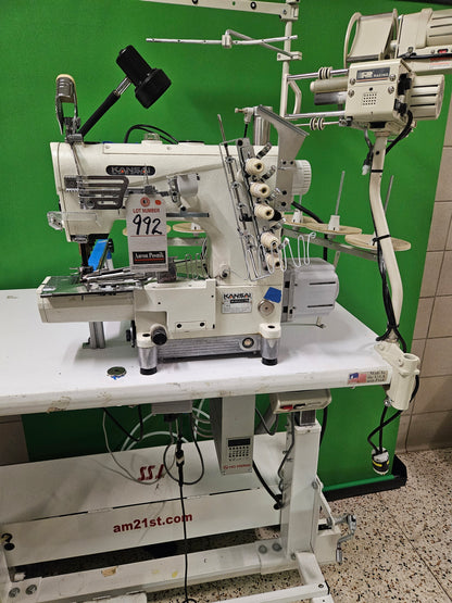 Kansai NR-9803 3-Needle Cover Stitch Full Automatic