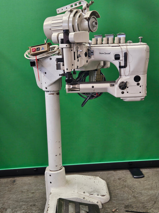 Union Special 35800BWW9 High speed feed of the arm 3 needle double chain stitch