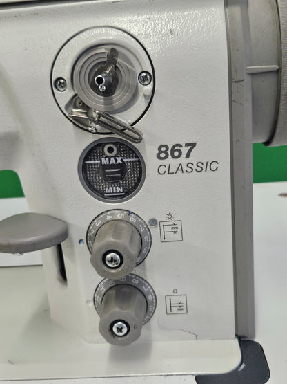 Dürkopp Adler M-type 867 classic heavy duty single needle walking foot programmable