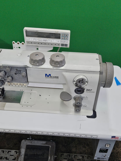 Dürkopp Adler M-type 867 classic heavy duty single needle walking foot programmable