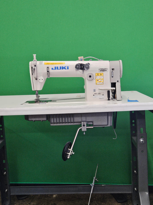 Juki MH -380 High speed flatbed 2 needle double chain stitch
